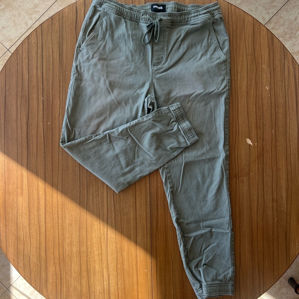 Light Green RSQ Joggers Men's XL Drawstring